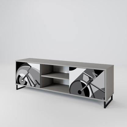 BIKE ENERGY Mueble de TV de 2 Puertas