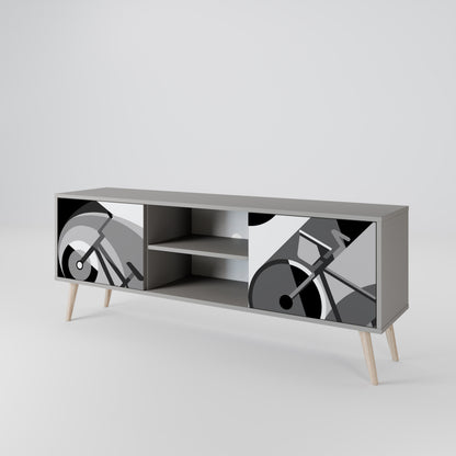 BIKE ENERGY Mueble de TV de 2 Puertas
