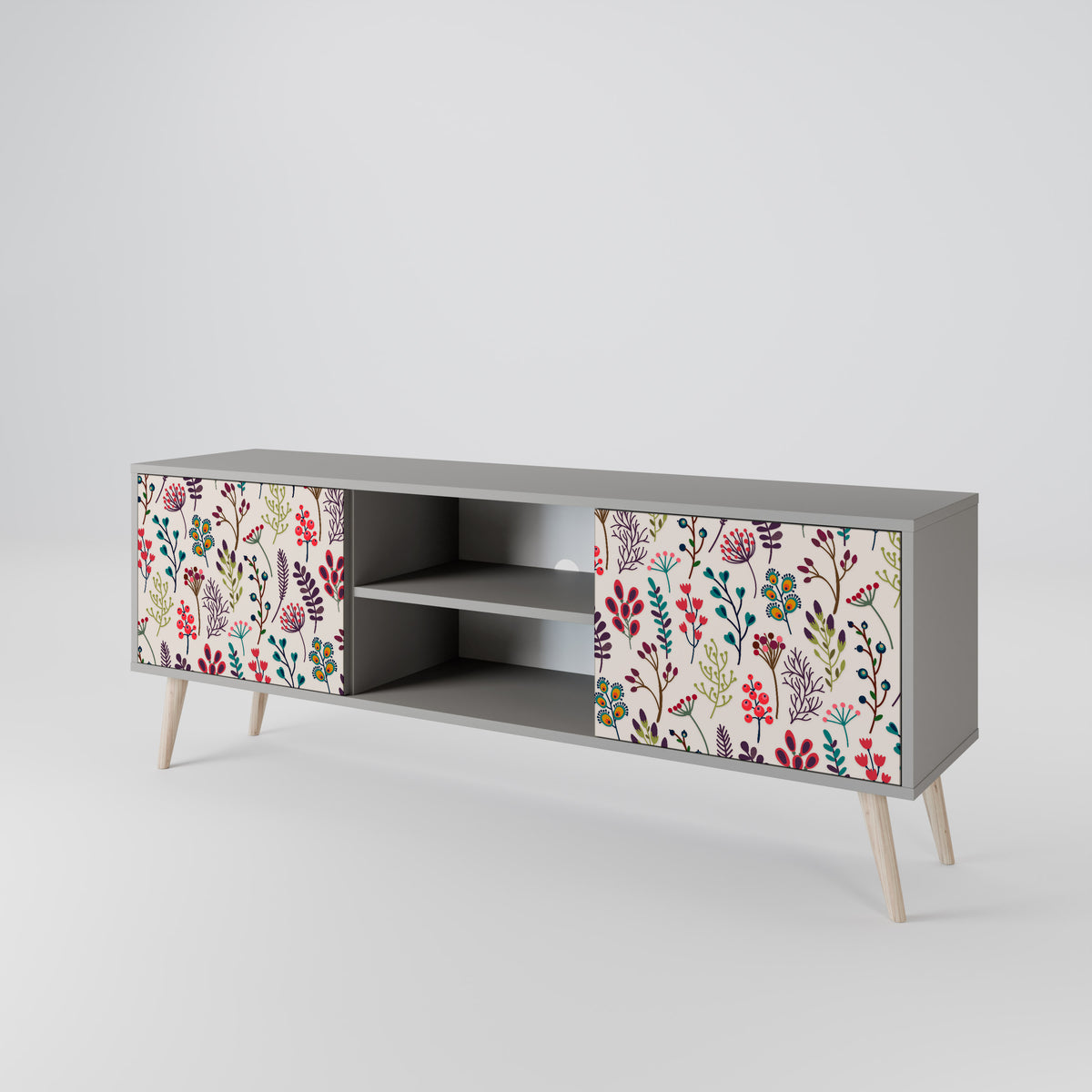 AUTUMN SUNDRIES 2-Door TV Cabinet