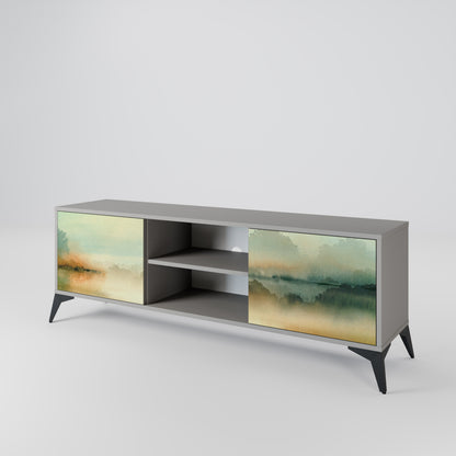 MORNING BY THE LAKE Mueble de TV de 2 Puertas