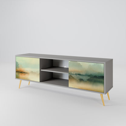 MORNING BY THE LAKE Mueble de TV de 2 Puertas