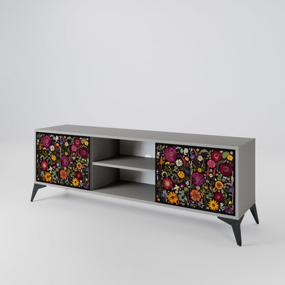 MIDNIGHT GARDEN Mueble de TV de 2 Puertas
