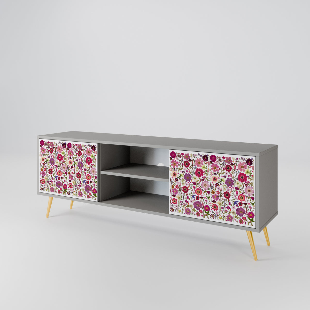 PETAL GARDEN 2-Door TV Cabinet