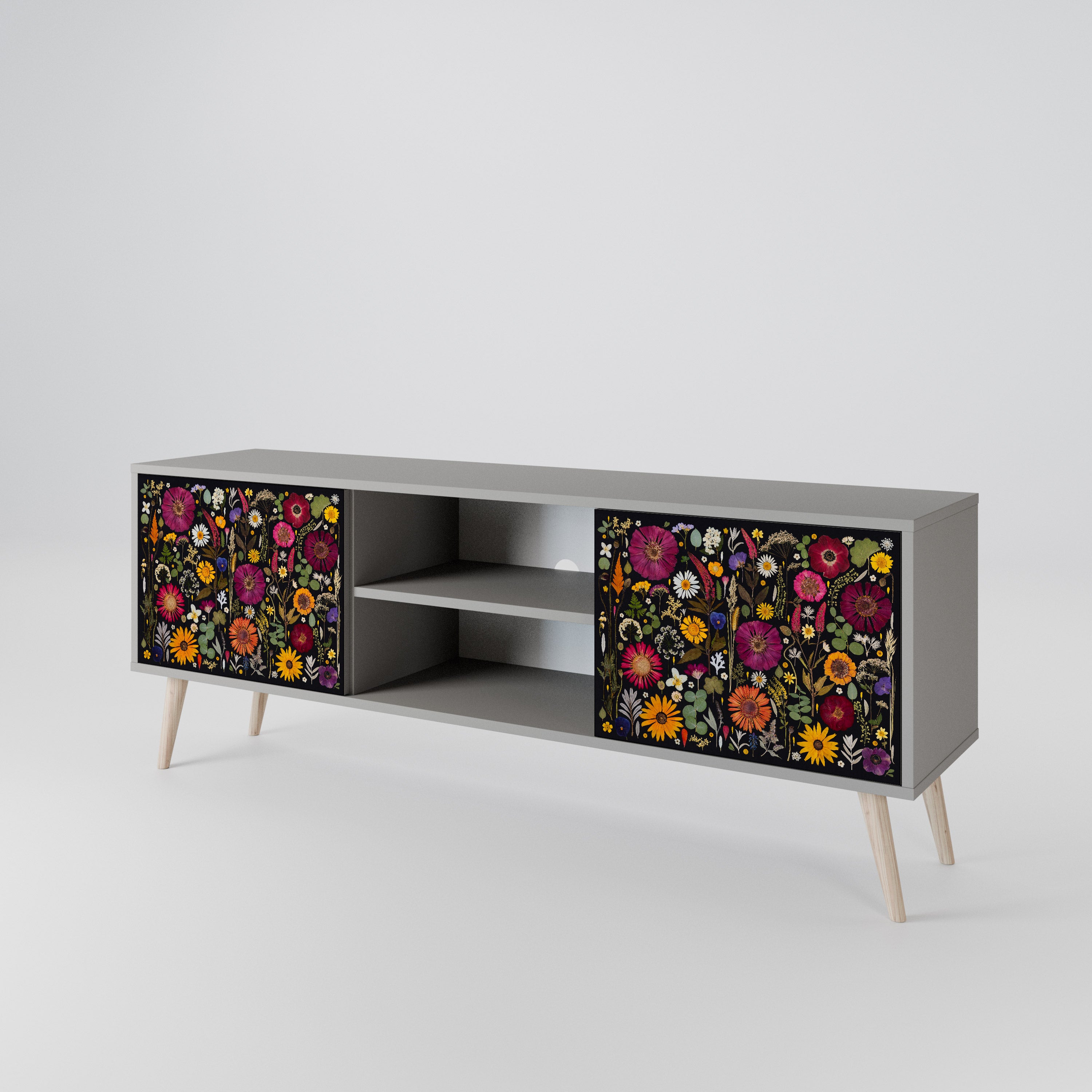 DAYNITE GARDEN Mueble de TV de 2 Puertas