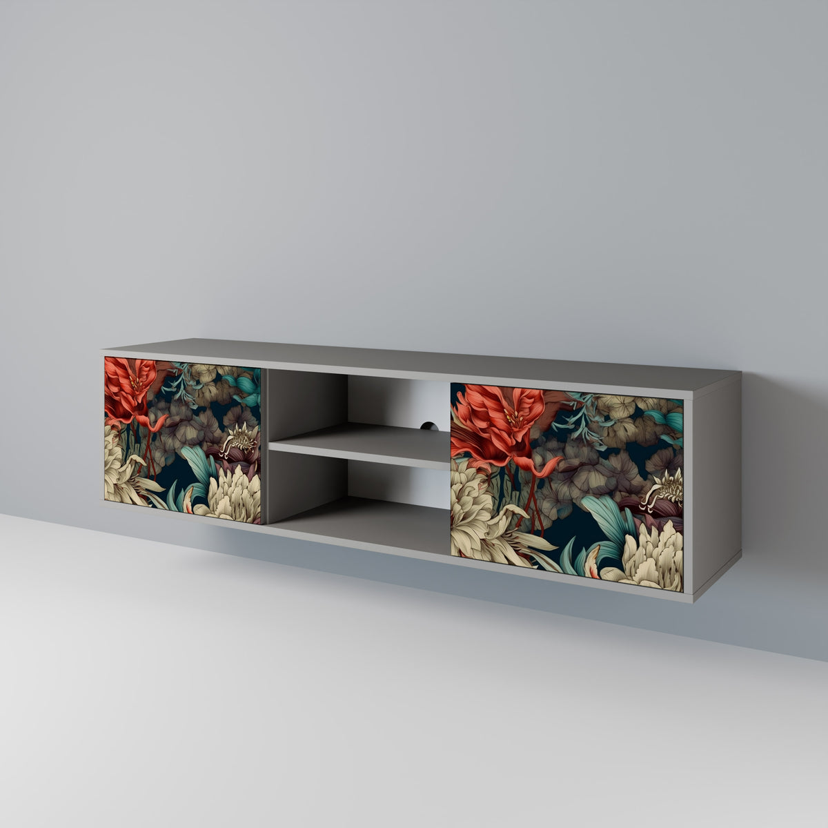 SPROUTING GRACE Mueble de TV de 2 Puertas