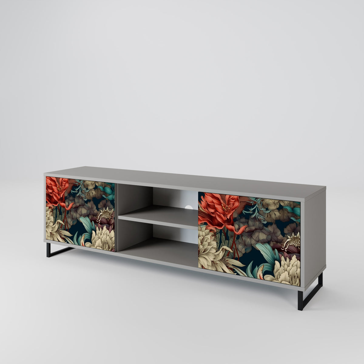 SPROUTING GRACE Mueble de TV de 2 Puertas