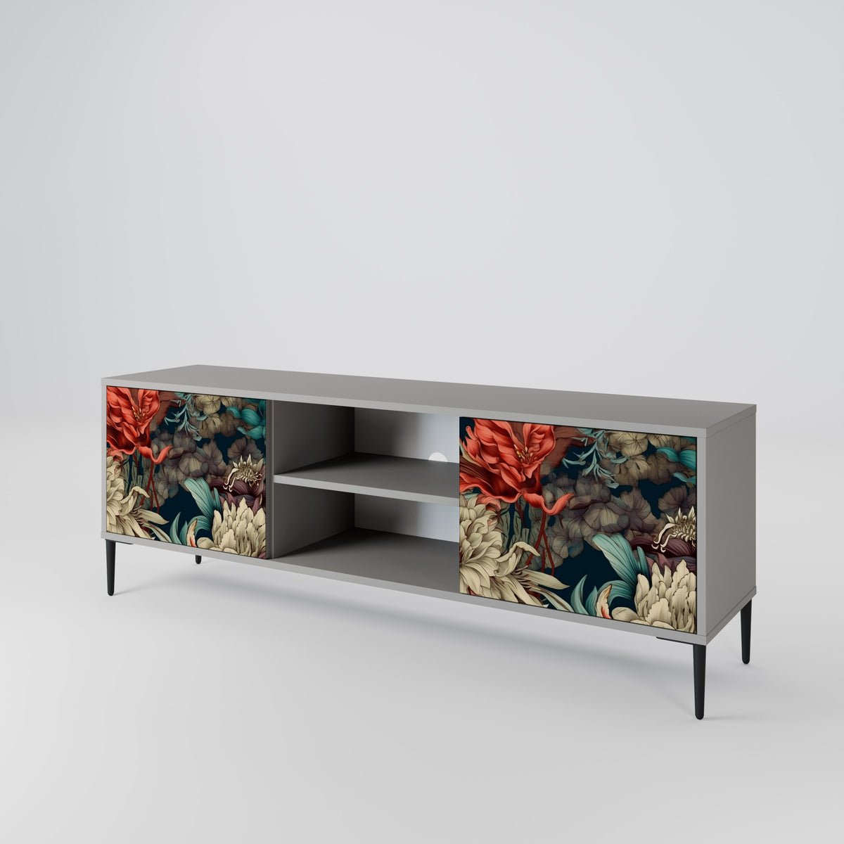 SPROUTING GRACE Mueble de TV de 2 Puertas