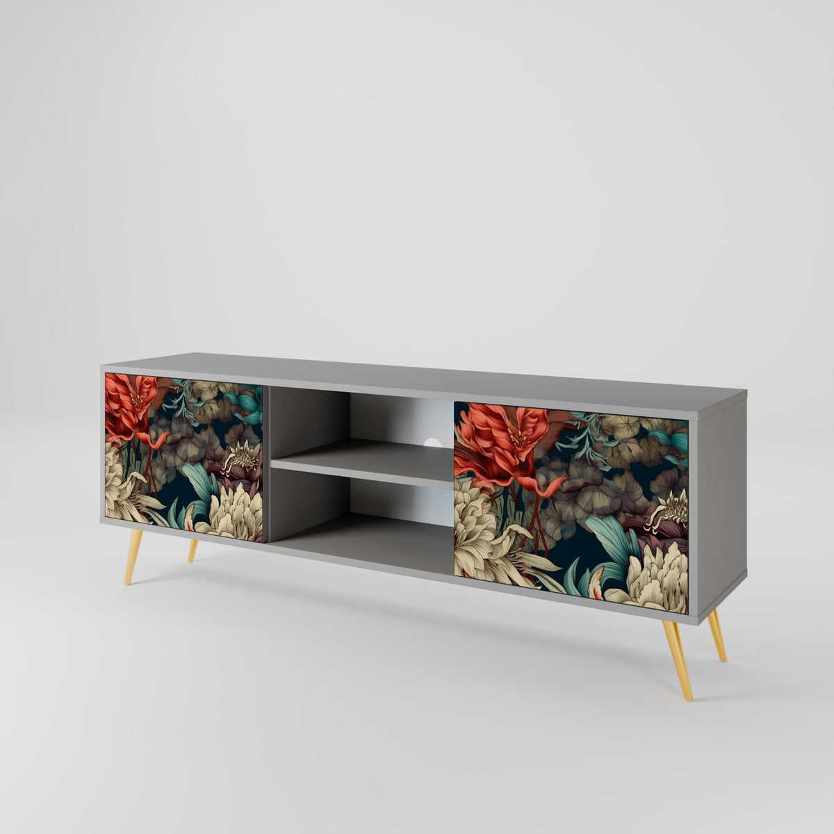 SPROUTING GRACE Mueble de TV de 2 Puertas