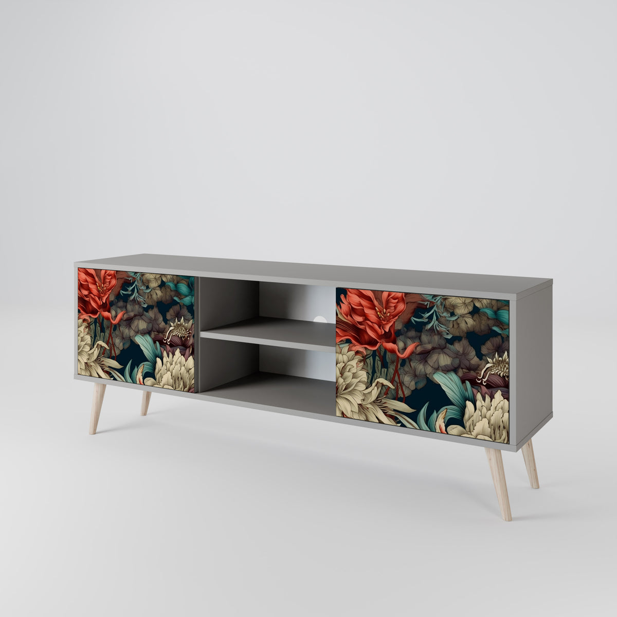 SPROUTING GRACE Mueble de TV de 2 Puertas