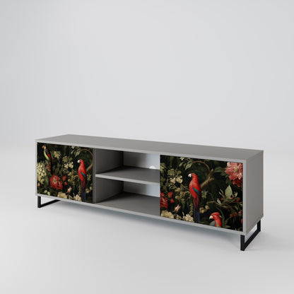 AVIAN GREENERY Mueble de TV de 2 Puertas