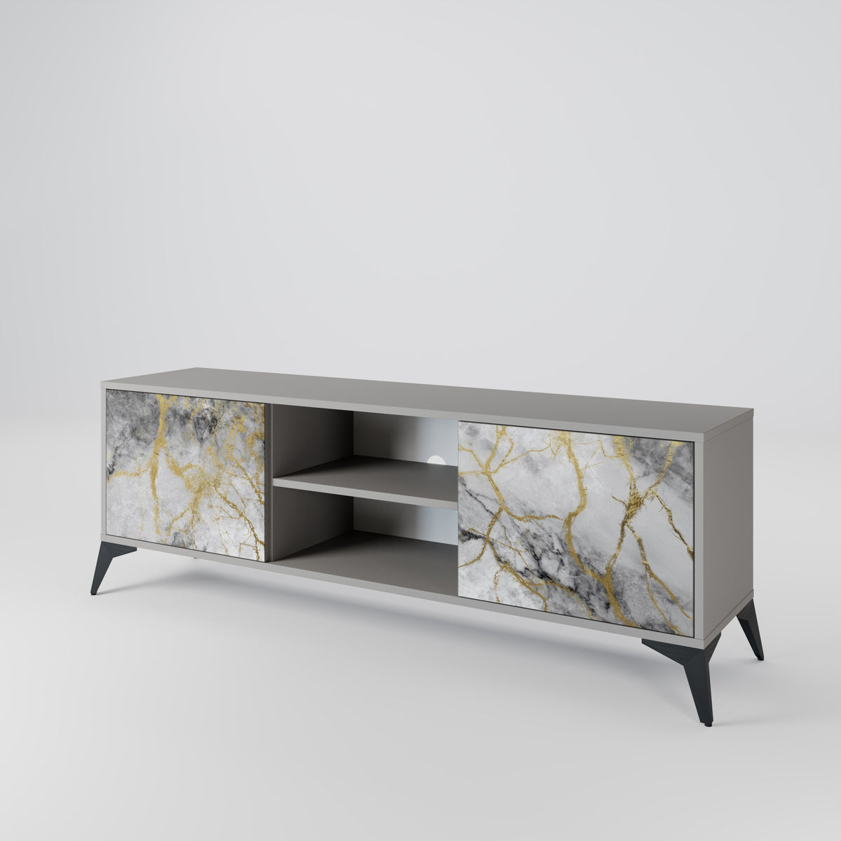 TIMELESS GLIDE Mueble de TV de 2 Puertas