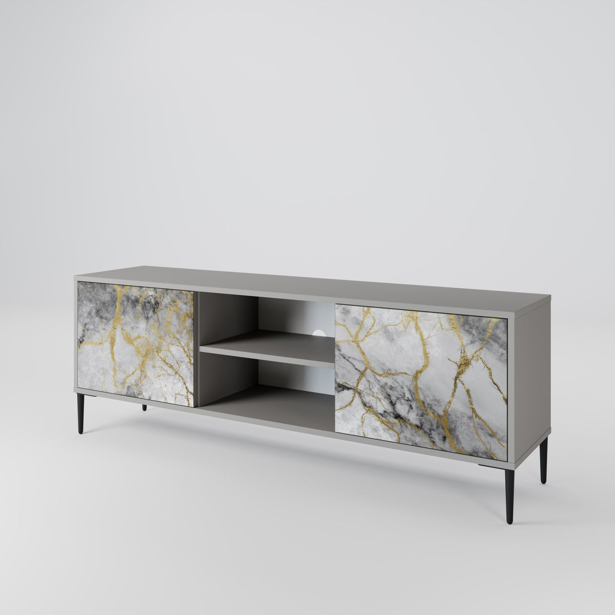TIMELESS GLIDE Mueble de TV de 2 Puertas