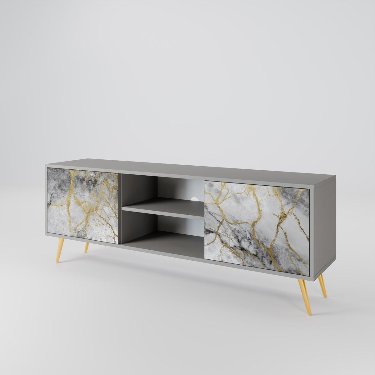 TIMELESS GLIDE Mueble de TV de 2 Puertas