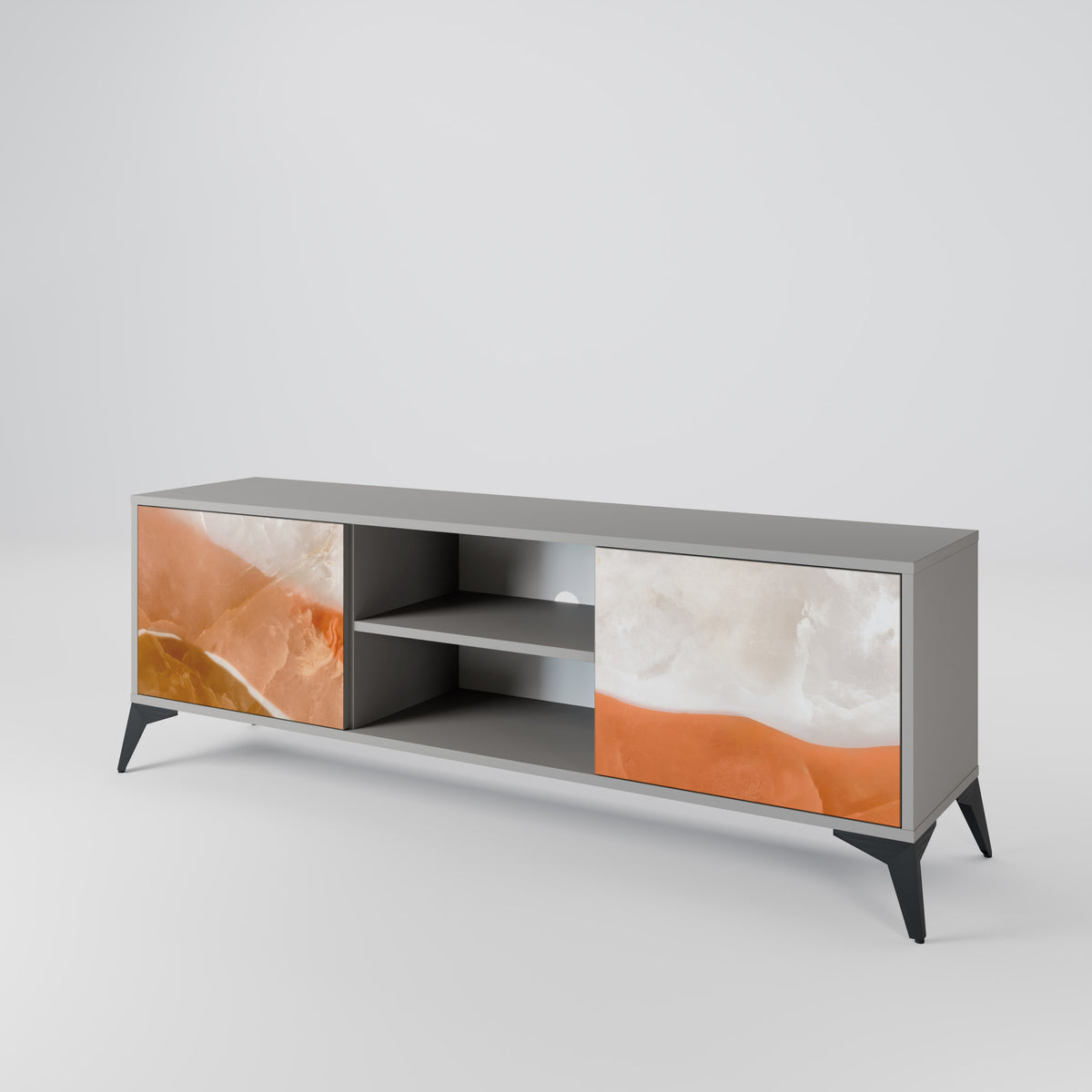 SANDHILLS SPLENDOUR Mueble de TV de 2 Puertas