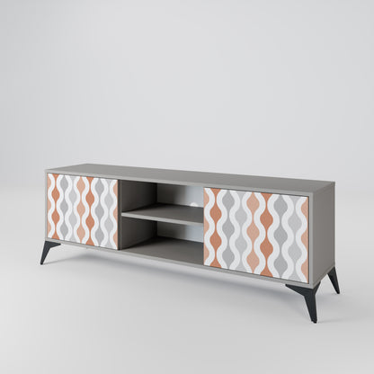 HAZY NOSTALGIA Mueble de TV de 2 Puertas