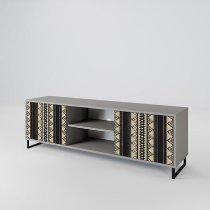 AZTEC Mueble de TV de 2 Puertas