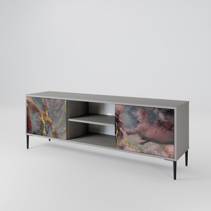 GOLDEN TIDES Mueble de TV de 2 Puertas