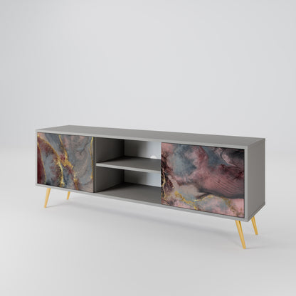 GOLDEN TIDES Mueble de TV de 2 Puertas