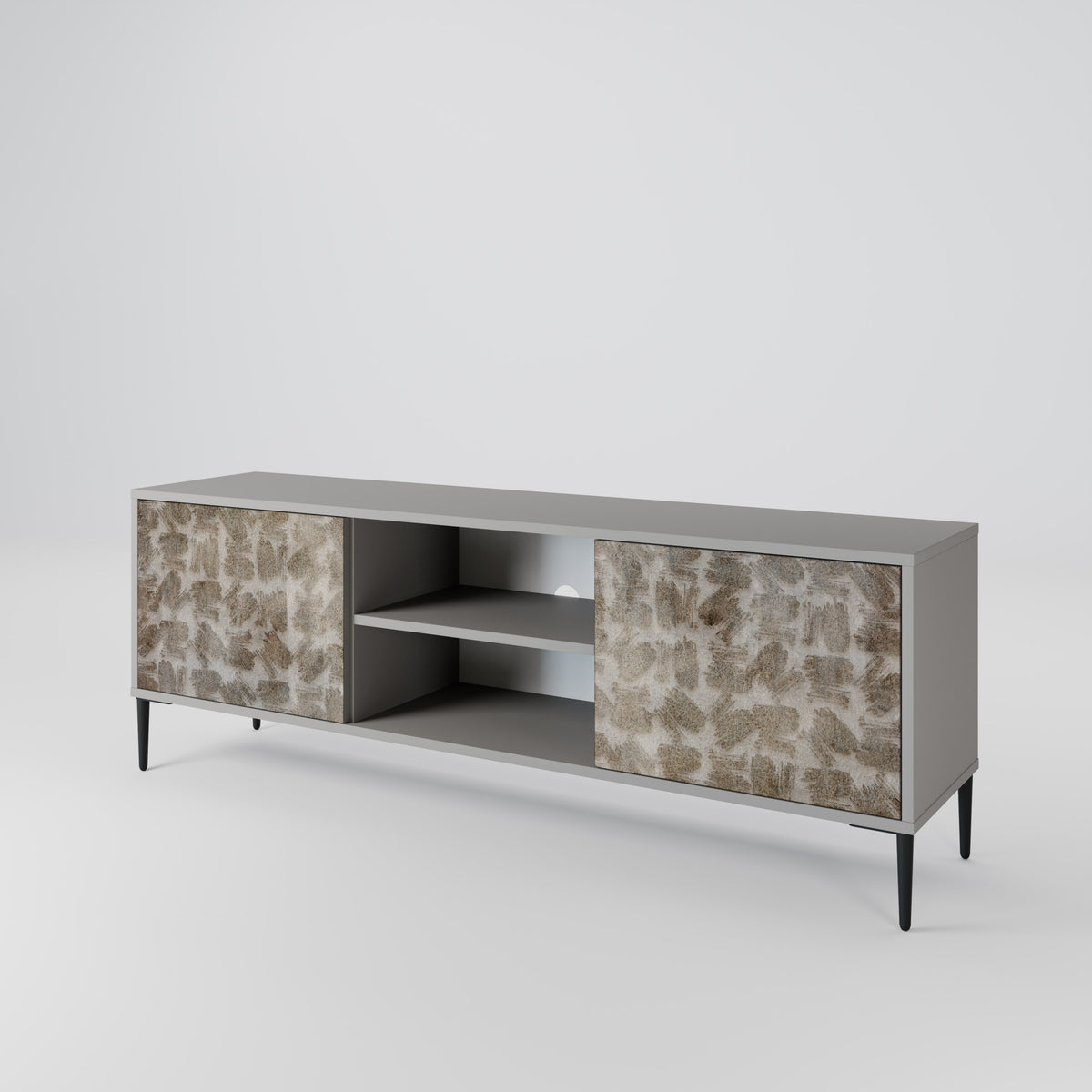 SLIGHTLY BLURRED Mueble de TV de 2 Puertas