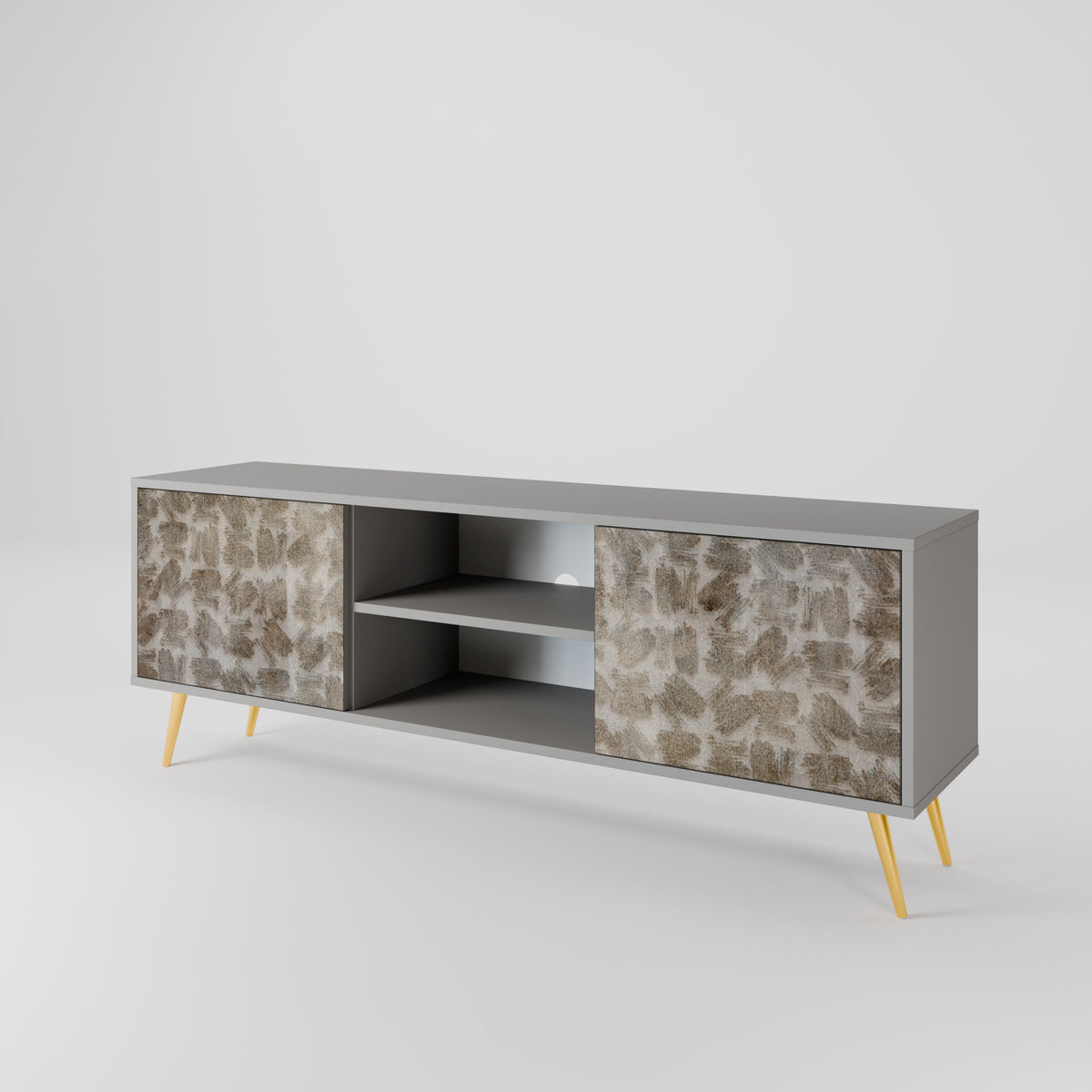 SLIGHTLY BLURRED Mueble de TV de 2 Puertas