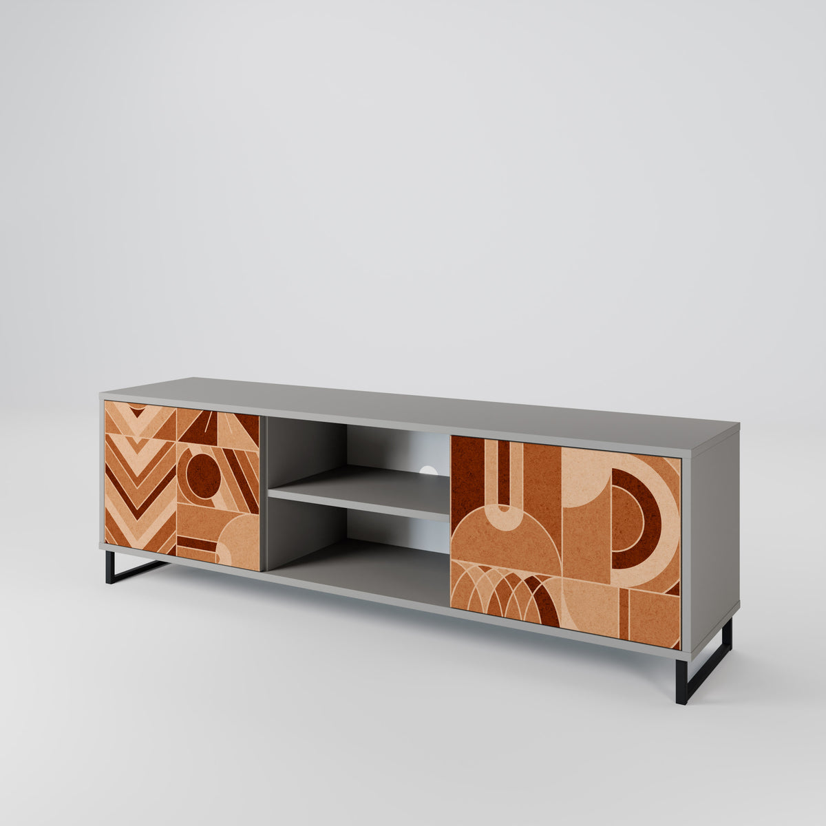 PRISM MOSAIC Mueble de TV de 2 Puertas