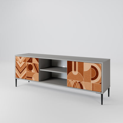 PRISM MOSAIC Mueble de TV de 2 Puertas