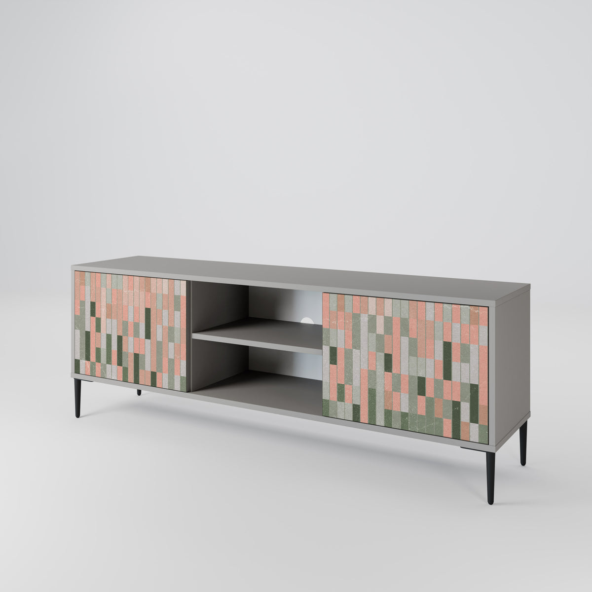 BUILDING THE FUTURE Mueble de TV de 2 Puertas