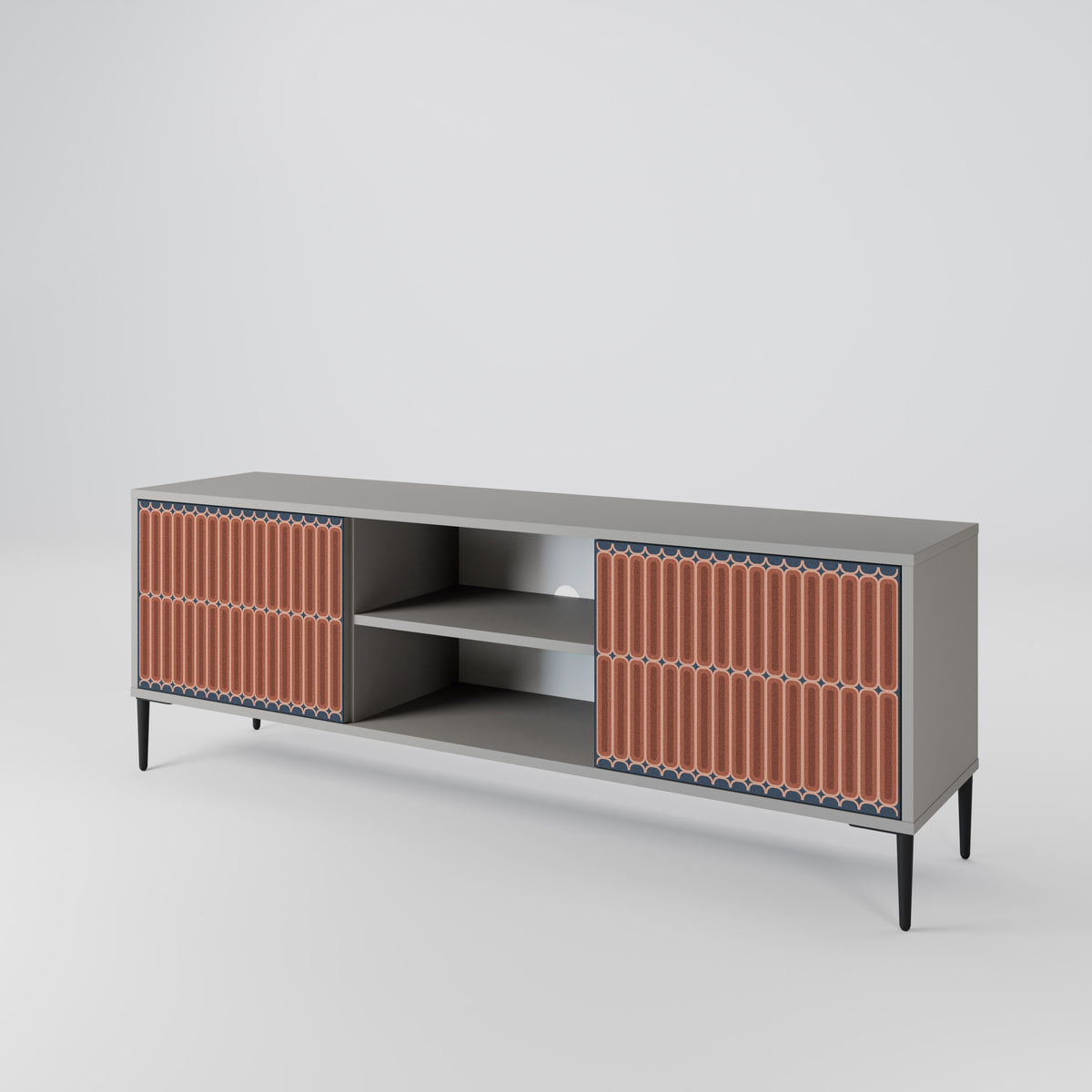 HYPNOTIC GATE Mueble de TV de 2 Puertas