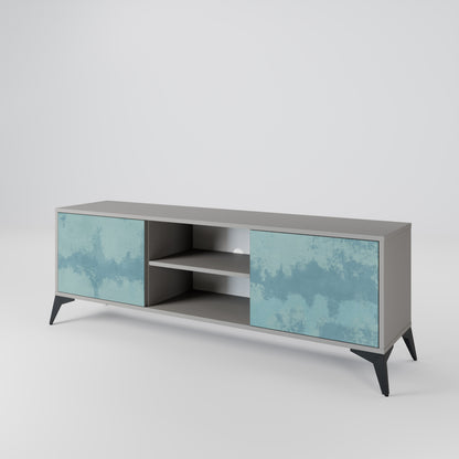 SKY WASH Mueble de TV de 2 Puertas