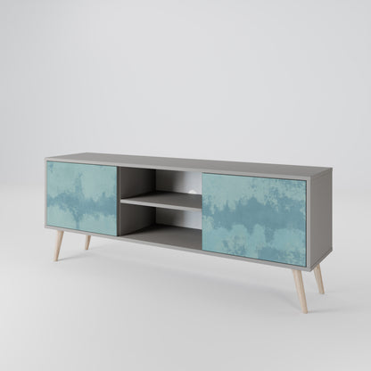 SKY WASH Mueble de TV de 2 Puertas