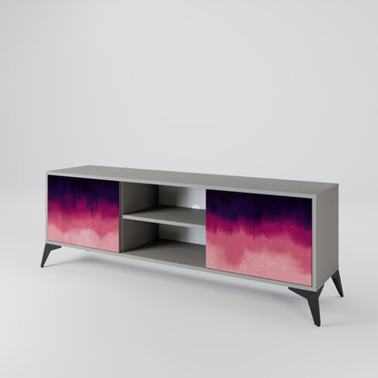 AURORA BOREALIS Mueble de TV de 2 Puertas