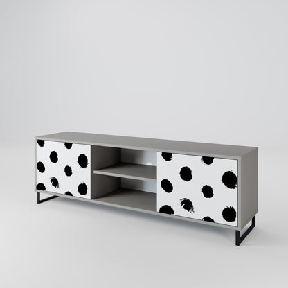 SLIPPING MINUTES Mueble de TV de 2 Puertas