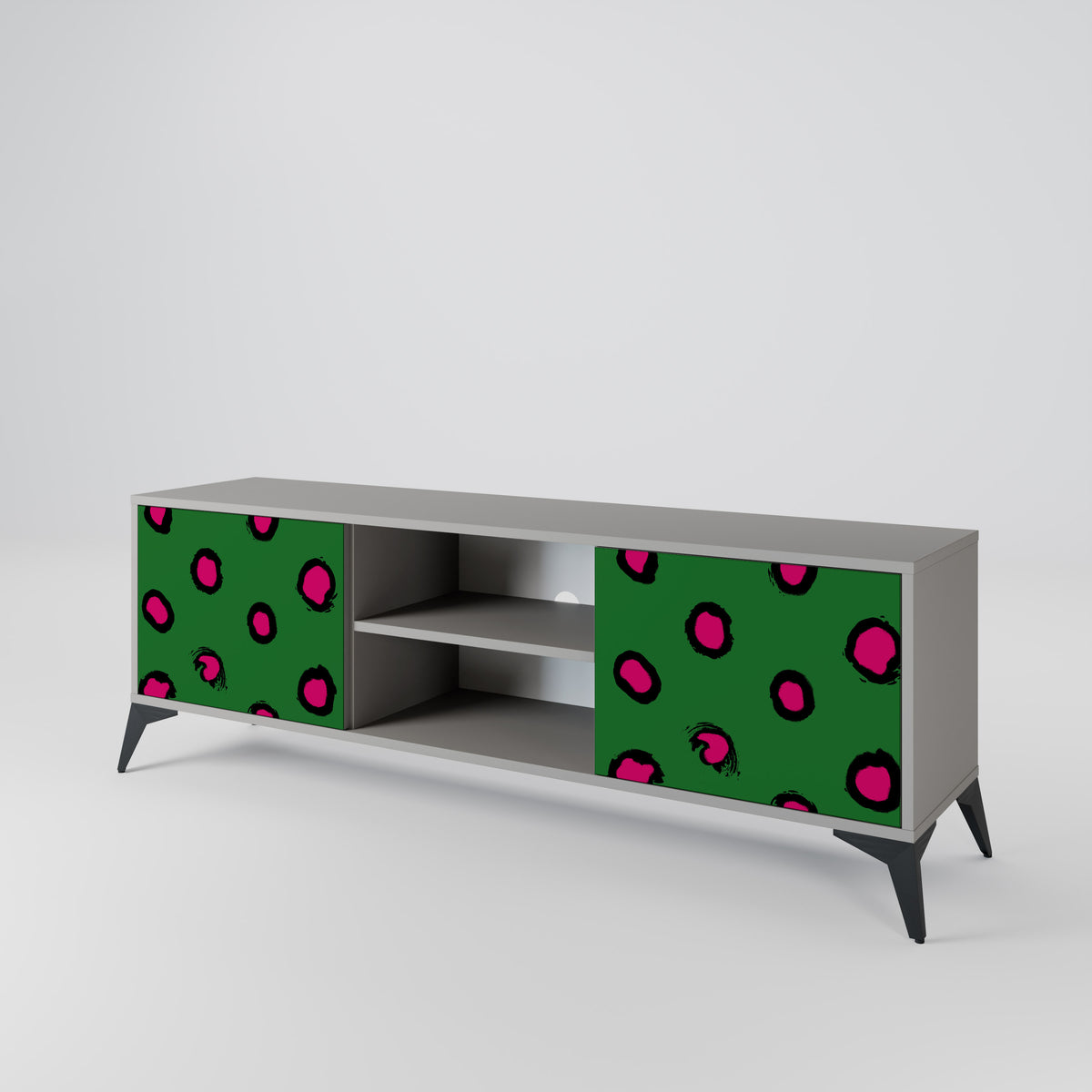 FUNKY SPOTS Mueble de TV de 2 Puertas