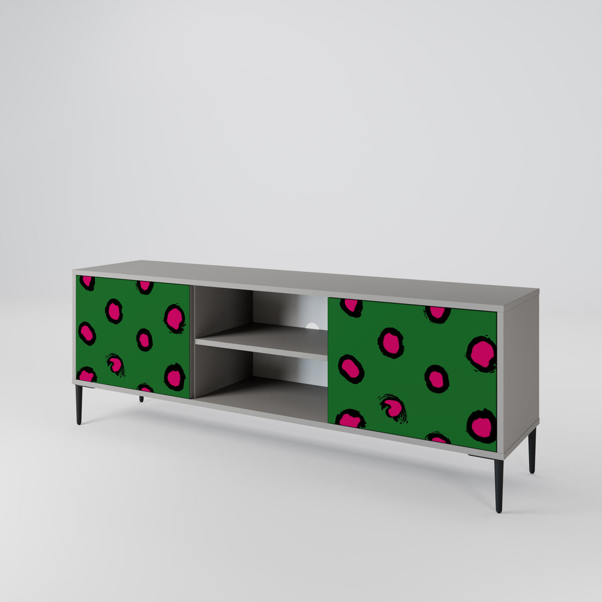 FUNKY SPOTS Mueble de TV de 2 Puertas
