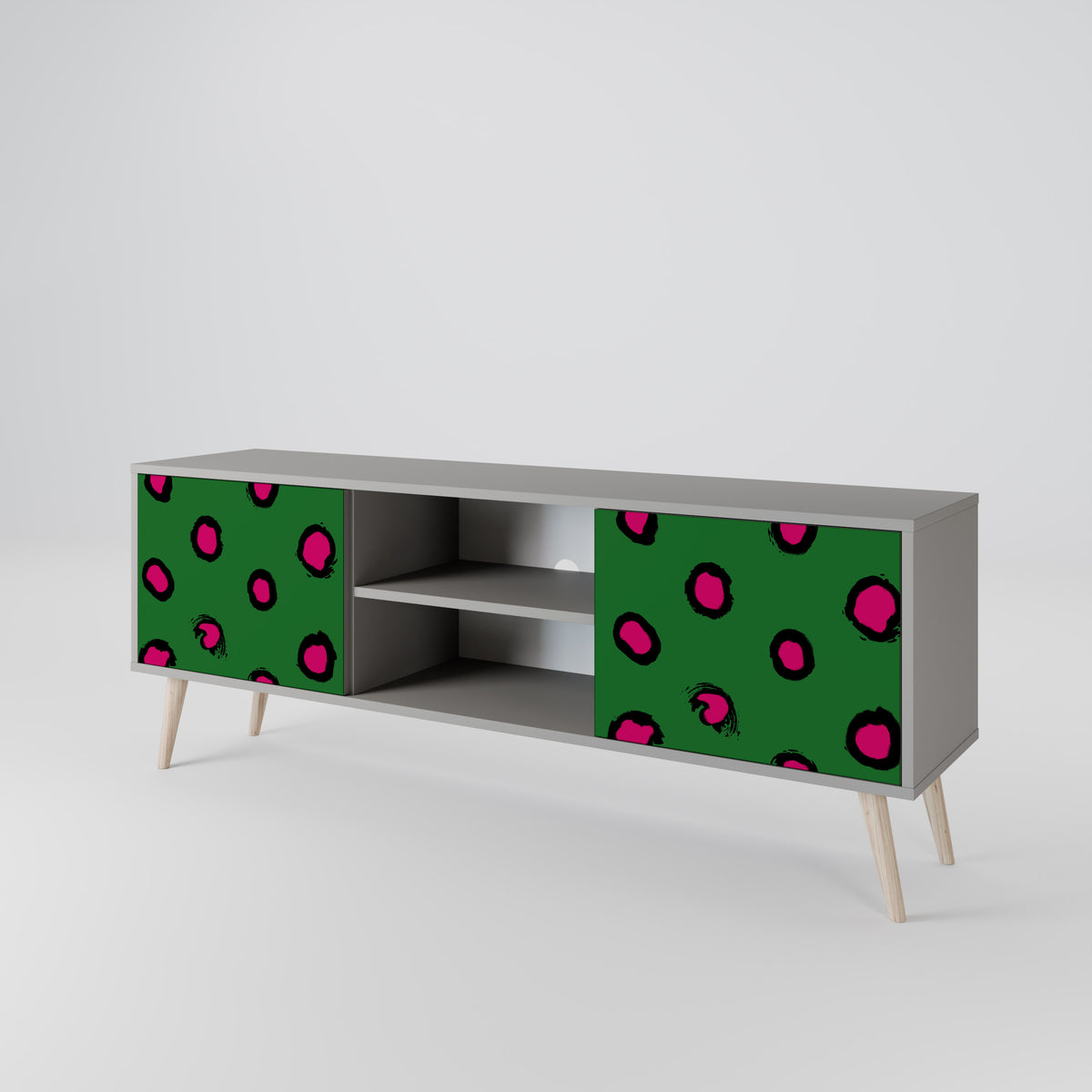 FUNKY SPOTS Mueble de TV de 2 Puertas