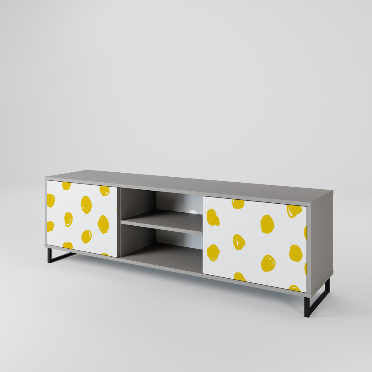 RADIANT REVERIE Mueble de TV de 2 Puertas