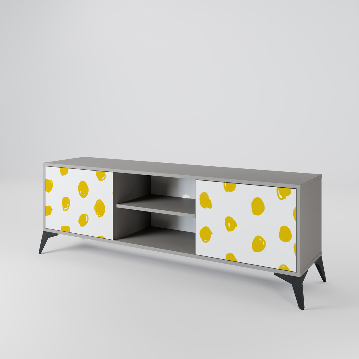 RADIANT REVERIE Mueble de TV de 2 Puertas
