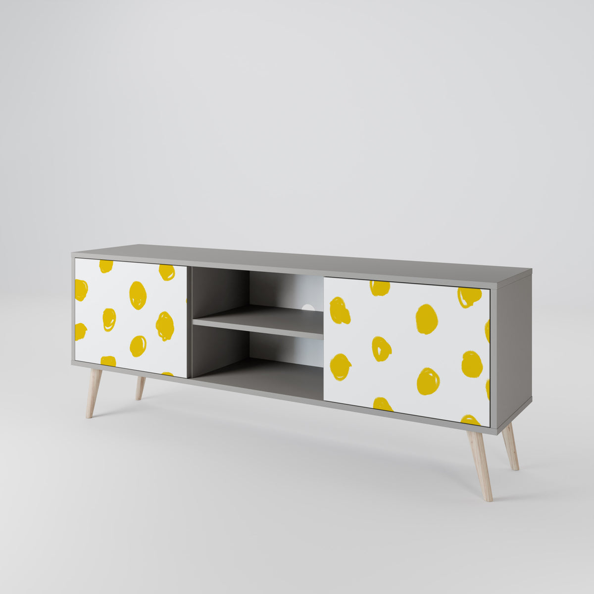 RADIANT REVERIE Mueble de TV de 2 Puertas