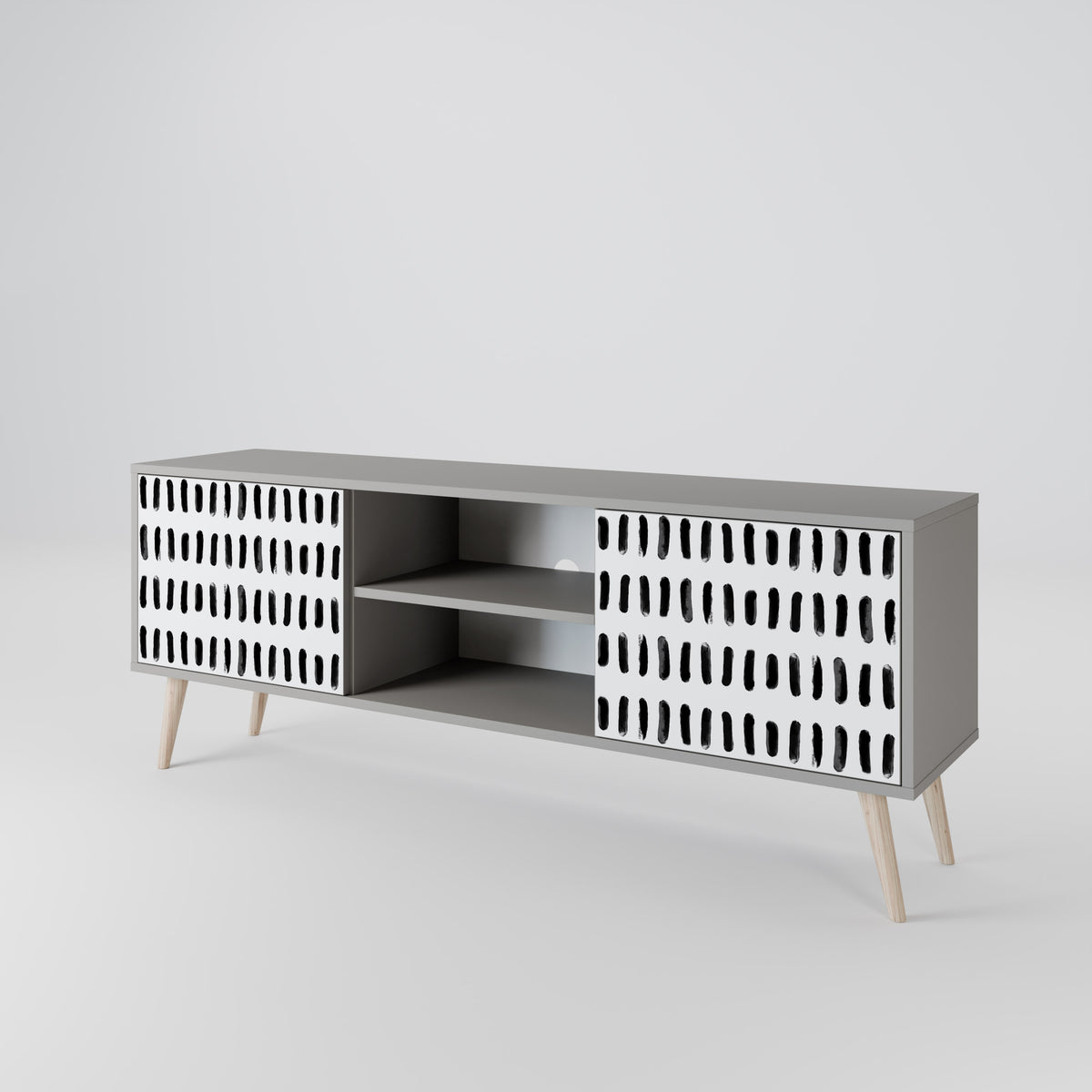 NIGHTY MELODIES Mueble de TV de 2 Puertas