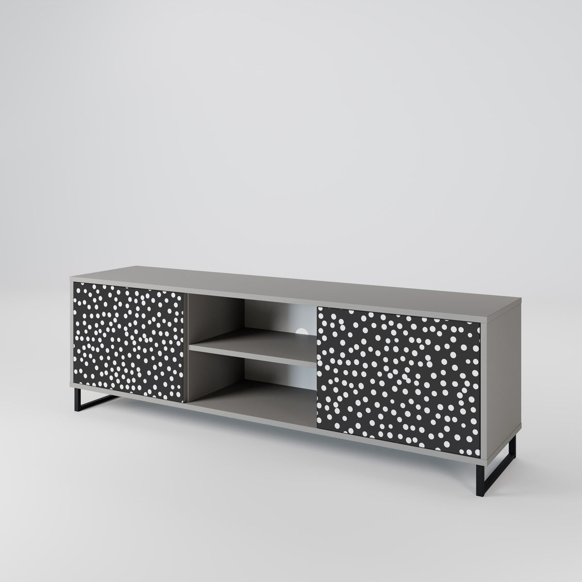 BLINDING LIGHTS Mueble de TV de 2 Puertas