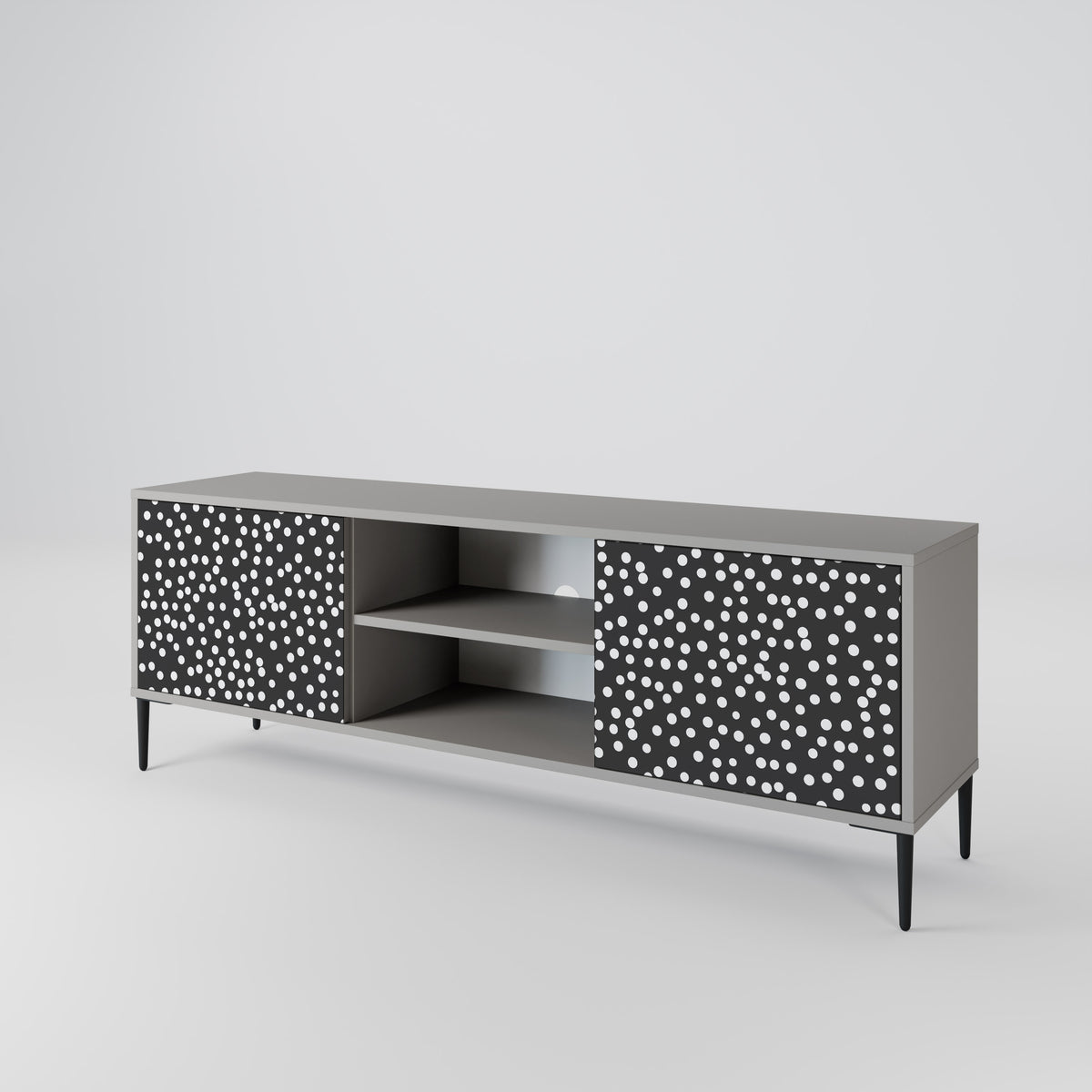 BLINDING LIGHTS Mueble de TV de 2 Puertas