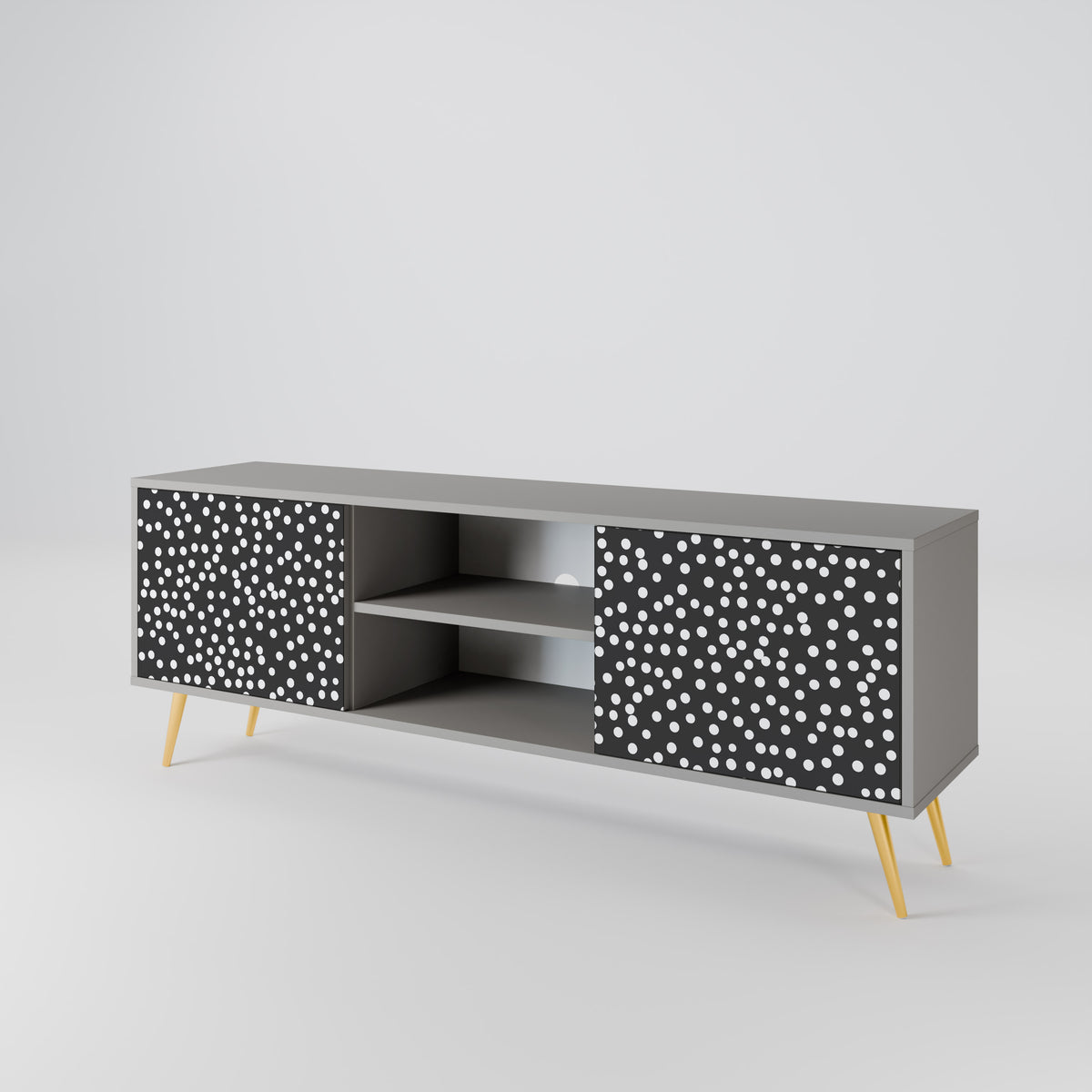 BLINDING LIGHTS Mueble de TV de 2 Puertas
