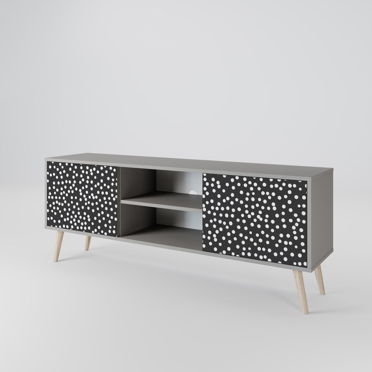BLINDING LIGHTS Mueble de TV de 2 Puertas