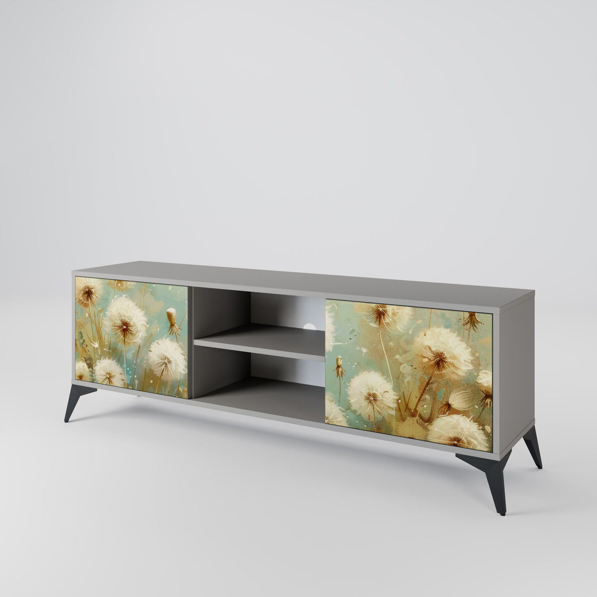 DREAMY MEADOW Mueble de TV de 2 Puertas