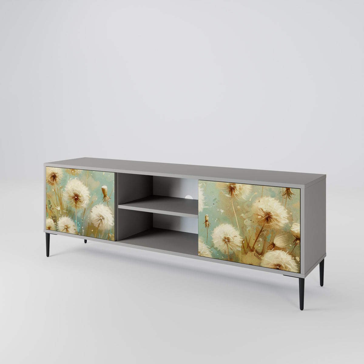 DREAMY MEADOW Mueble de TV de 2 Puertas