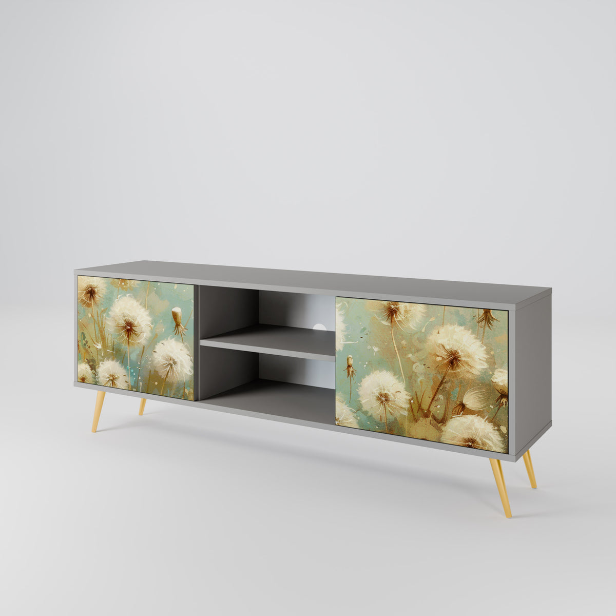 DREAMY MEADOW Mueble de TV de 2 Puertas