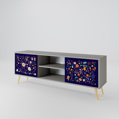 FLORAL COMBINATION Mueble de TV de 2 Puertas