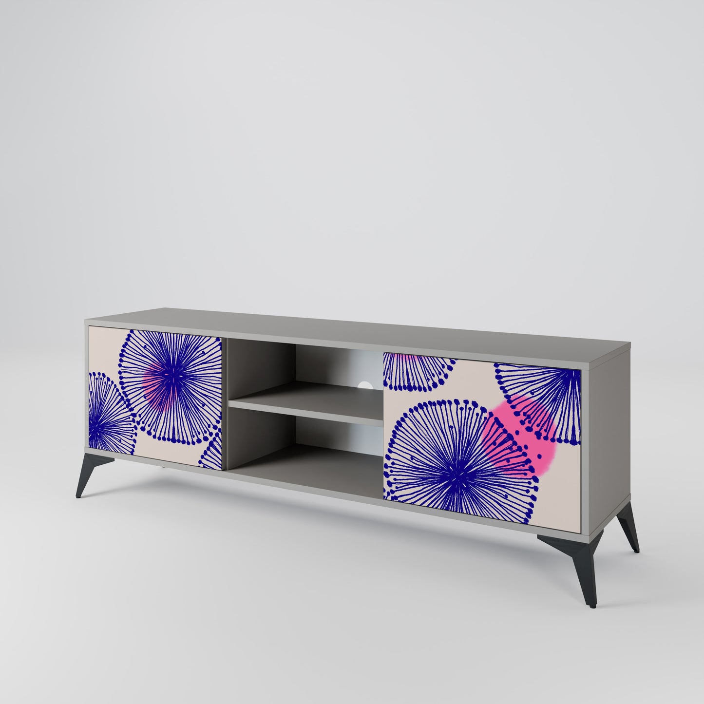 MAGIC NATURE Mueble de TV de 2 Puertas