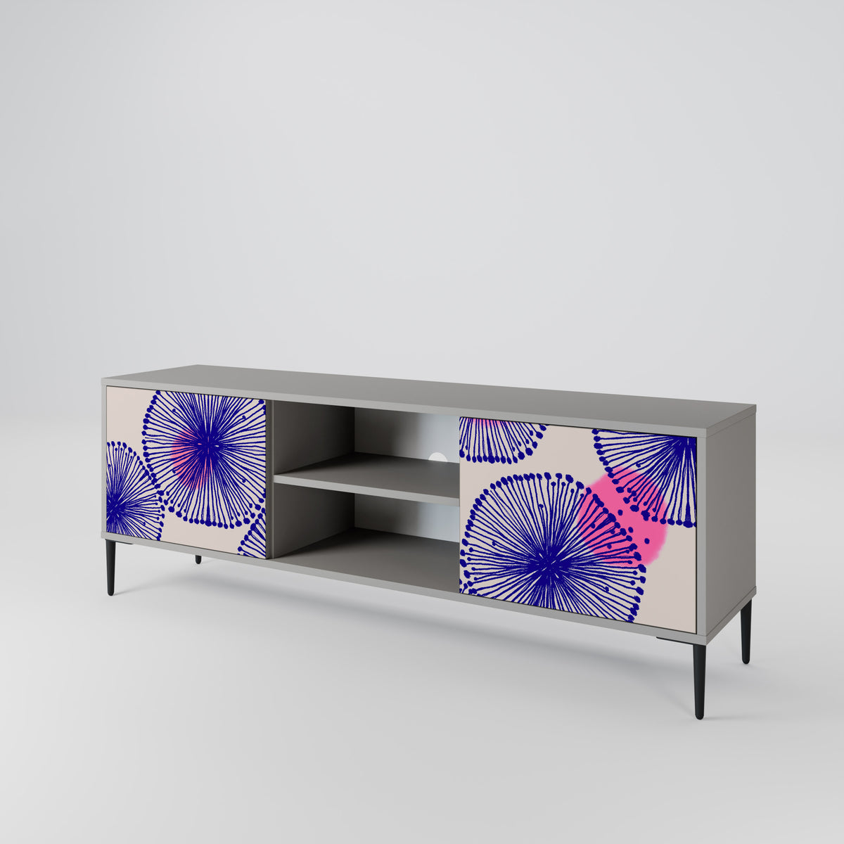 MAGIC NATURE Mueble de TV de 2 Puertas