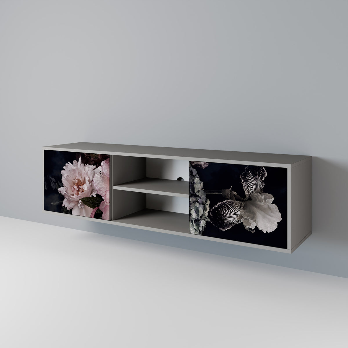 PURE BLOSSOM Mueble de TV de 2 Puertas